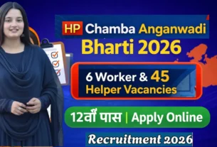 HP Anganwadi Bharti 2026 for Worker & Helper in Chamba