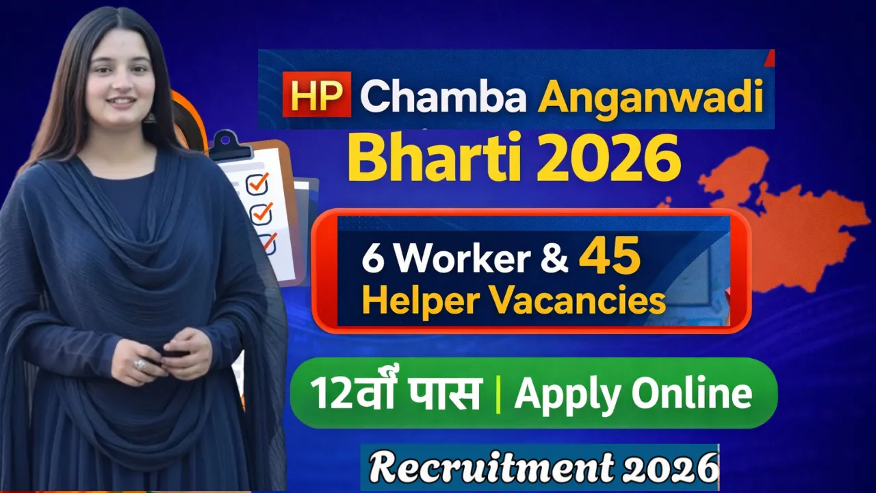 HP Anganwadi Bharti 2026 for Worker & Helper in Chamba